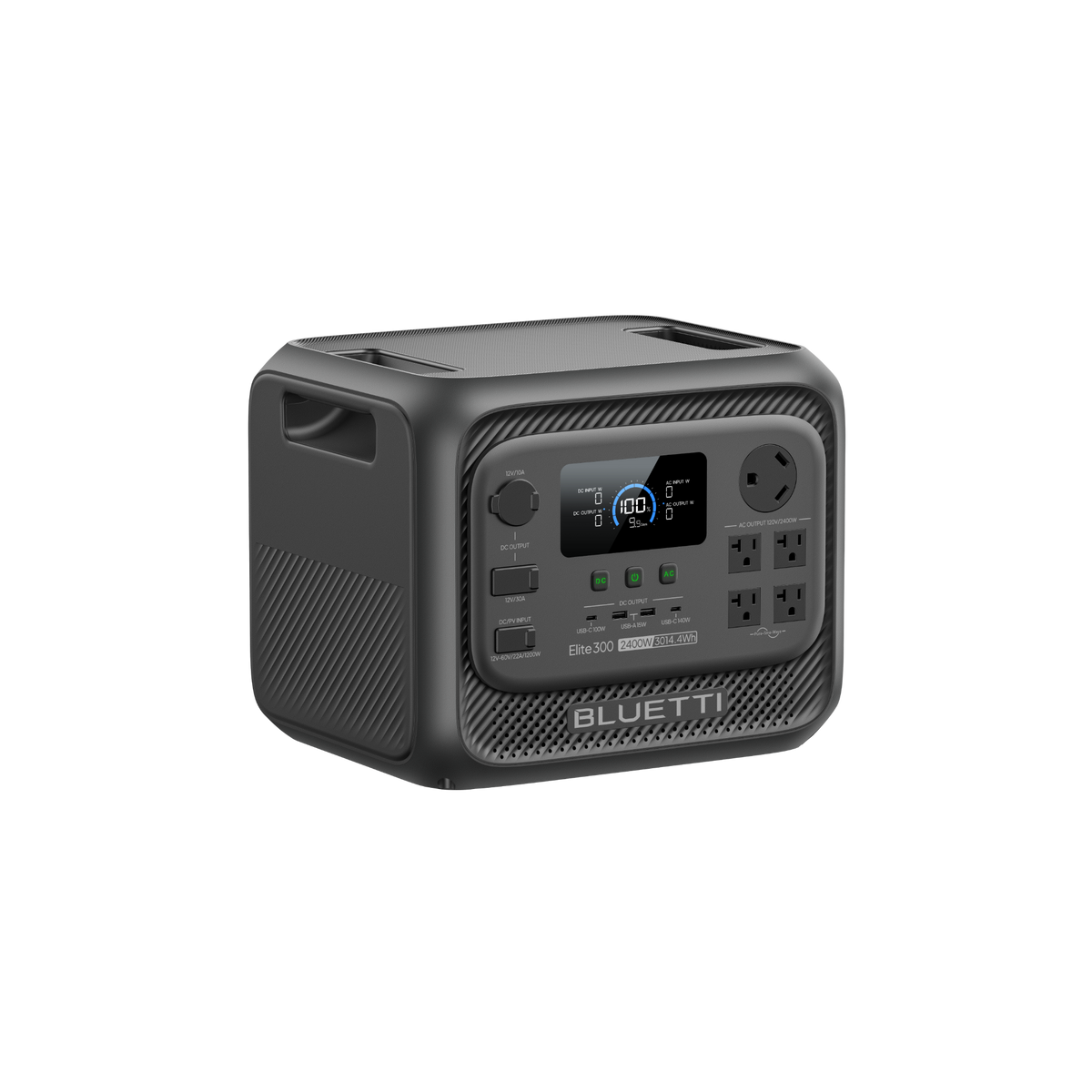 BLUETTI Elite 300 side view