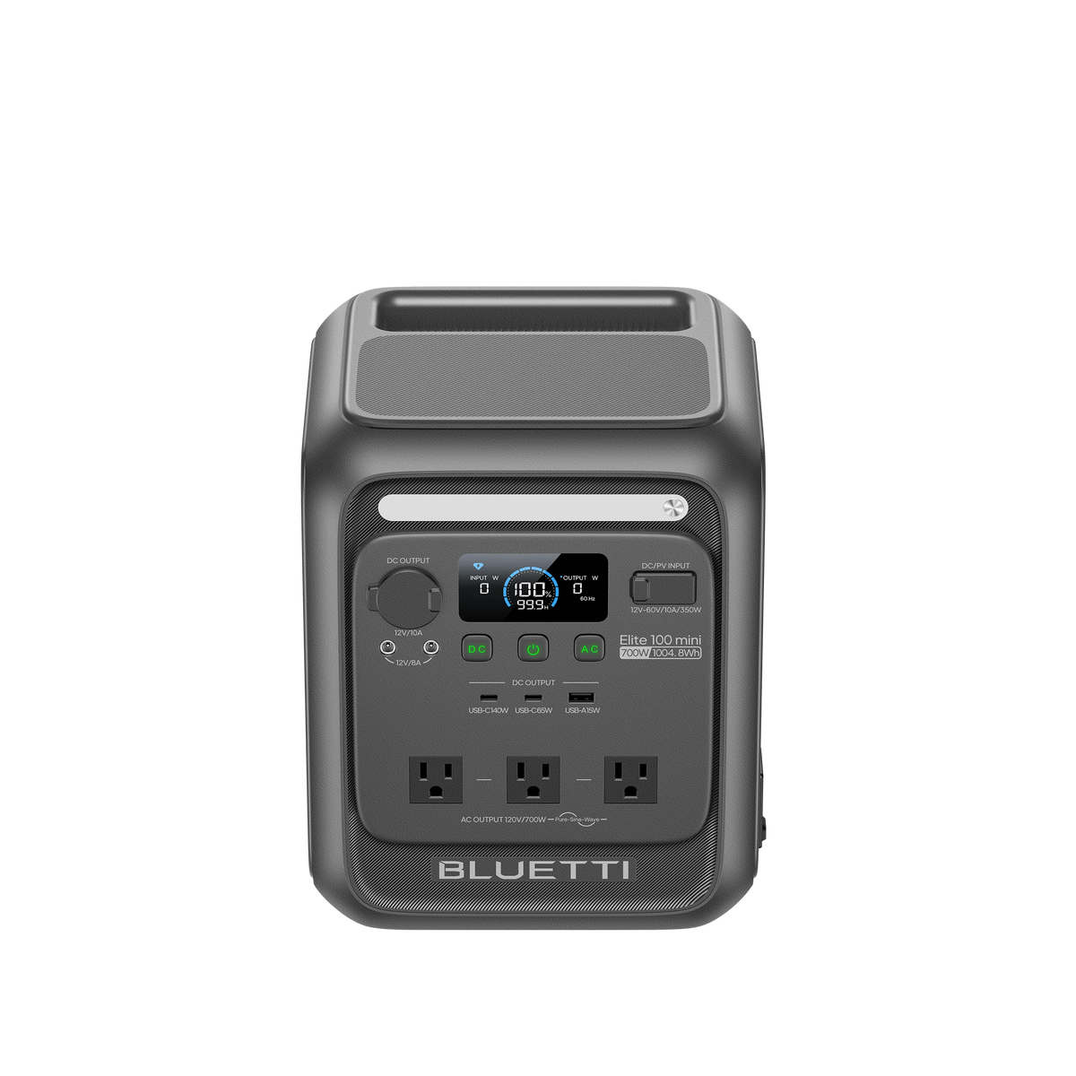 BLUETTI Elite 100 Mini side view