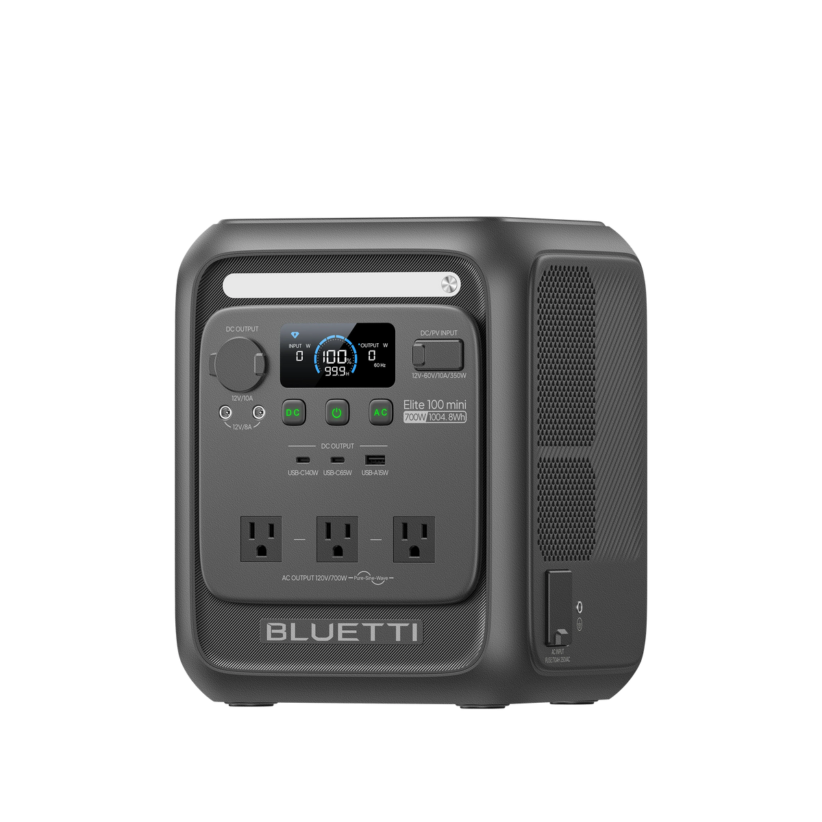 BLUETTI Elite 100 Mini outlets