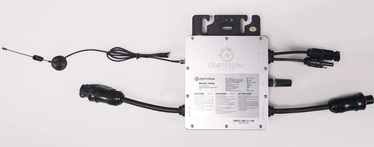 CraftStrom add-on microinverter