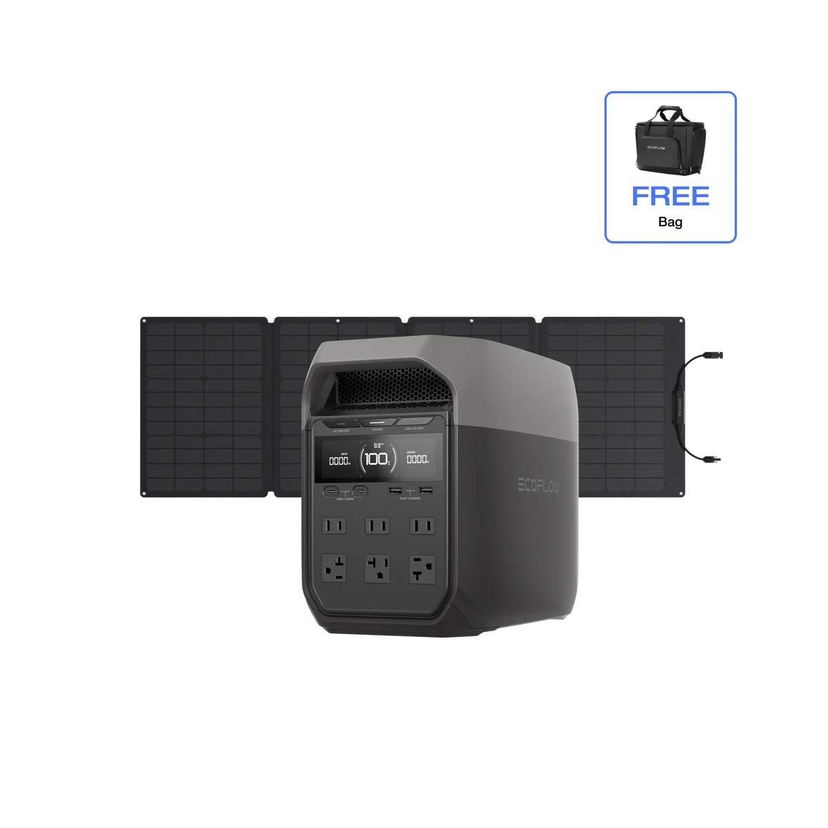 EcoFlow DELTA 3 Portable Power Station — product photo 3