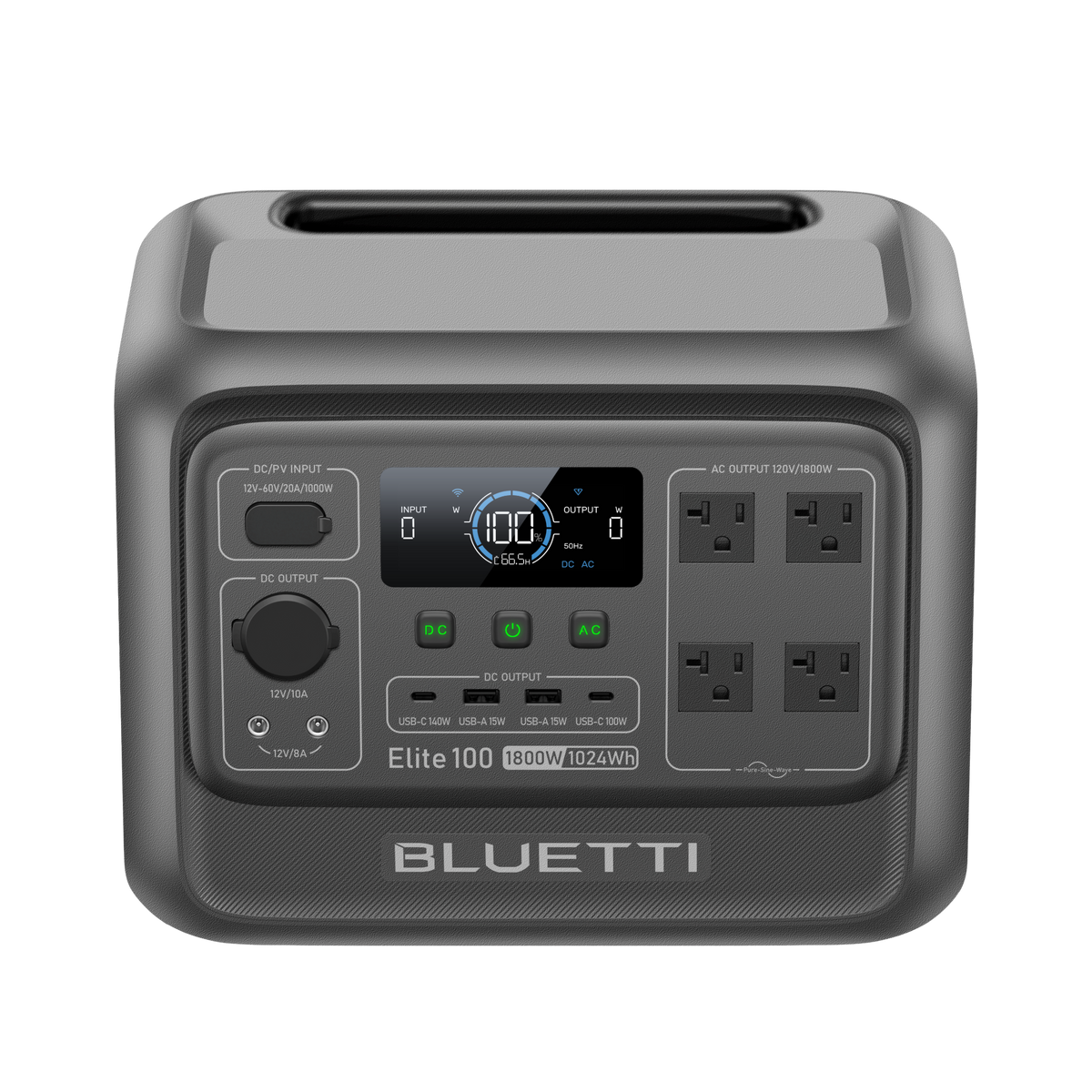 BLUETTI Elite 100 V2 in use