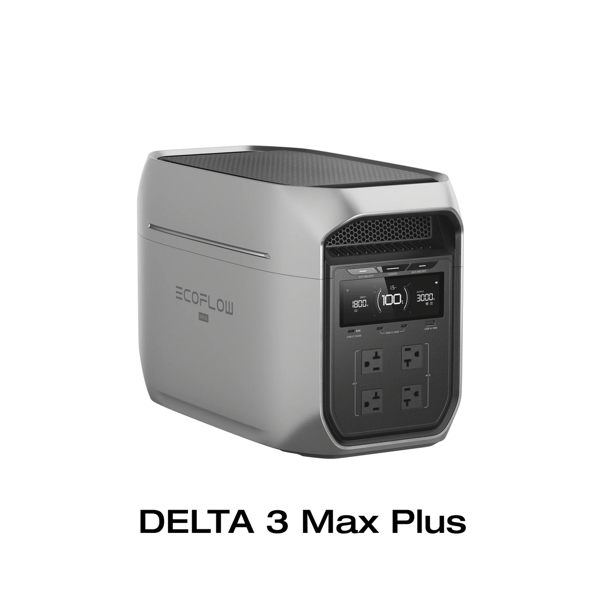 EcoFlow DELTA 3 Max Plus Portable Power Station — product photo 3