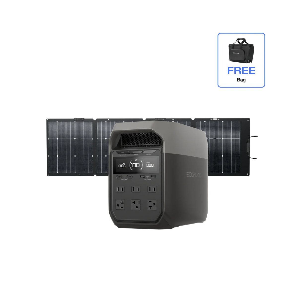 EcoFlow DELTA 3 Portable Power Station — product photo 4